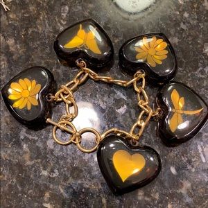 Statement charm bracelet